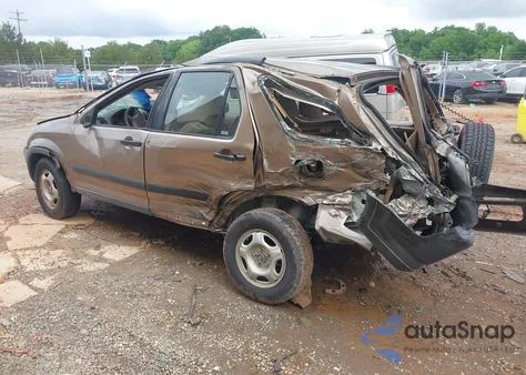 2004 Honda Cr-V Lx из США, поврежденный, VIN JHLRD68434C019820